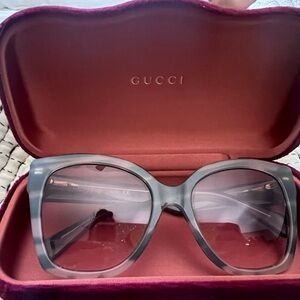 Gucci Gray Sunglasses
